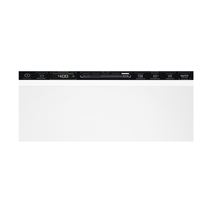 AEG Series 8000 SprayZone Integrated Dishwasher - C-Rated, Black control panel