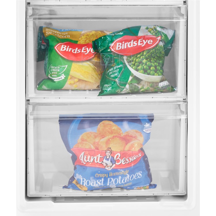 GRADE A2 - Beko FSG1545W 167 Litre Freestanding Upright Freezer 146cm Tall A+ Energy Rating 54.5cm Wide - White