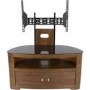 Blenheim Affinity Curved Combi TV Stand 1000 Walnut / Black Glass