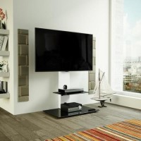AVF FSL700LESW Lesina Combi TV Stand for TV's up to 65" - Satin White