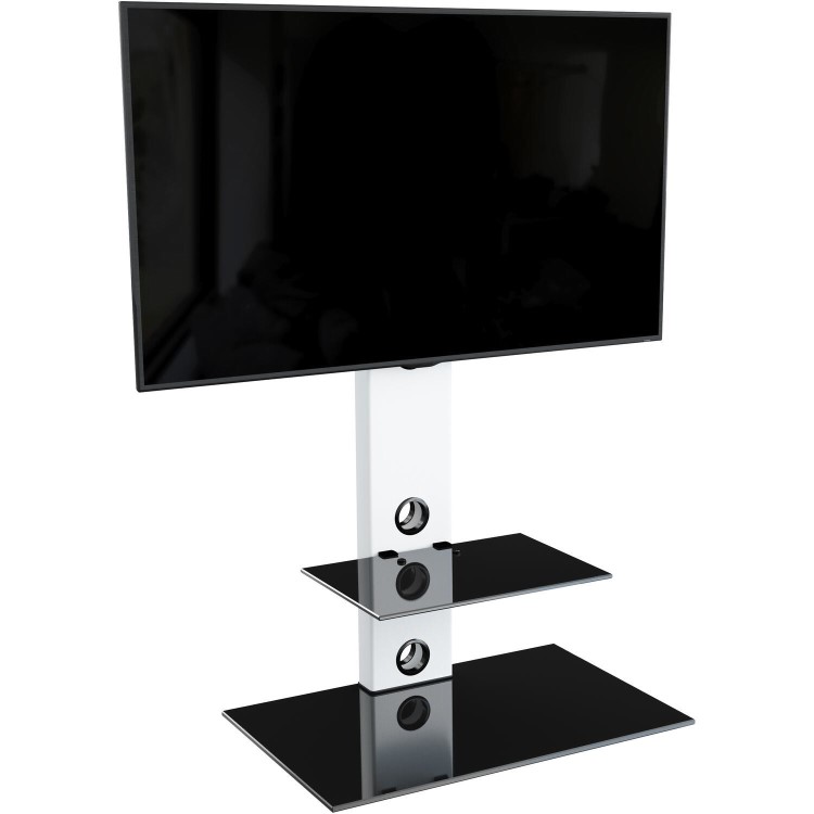 AVF FSL700LESW Lesina Combi TV Stand for TV's up to 65" - Satin White