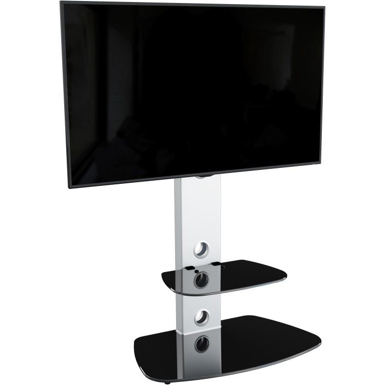 AVF FSL700LUCS Lucerne TV Stand Combi  - Silver