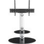 AVF FSL800LUSW Lugano TV Stand Combi for TVs up to 65" - Satin White