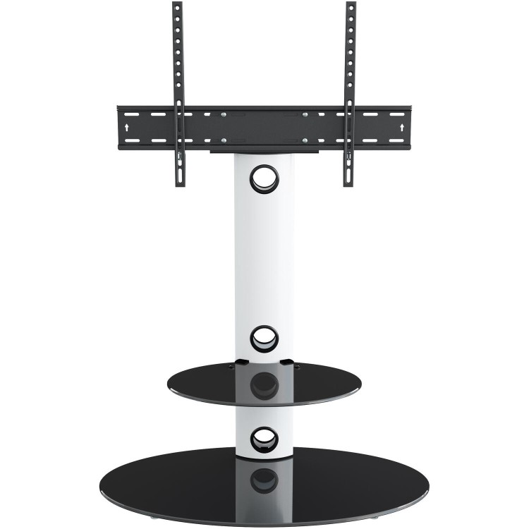 AVF FSL800LUSW Lugano TV Stand Combi for TVs up to 65" - Satin White