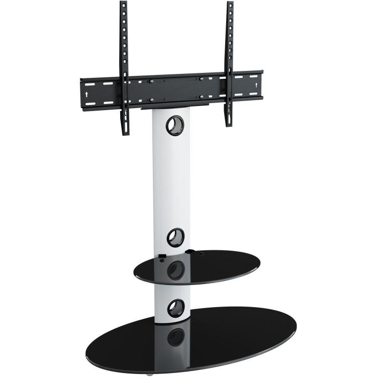 AVF FSL800LUSW Lugano TV Stand Combi for TVs up to 65" - Satin White