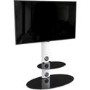 AVF FSL800LUSW Lugano TV Stand Combi for TVs up to 65" - Satin White