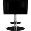 AVF FSL800LUS Lugano TV Stand Combi for TVs up to 65&quot; - Silver