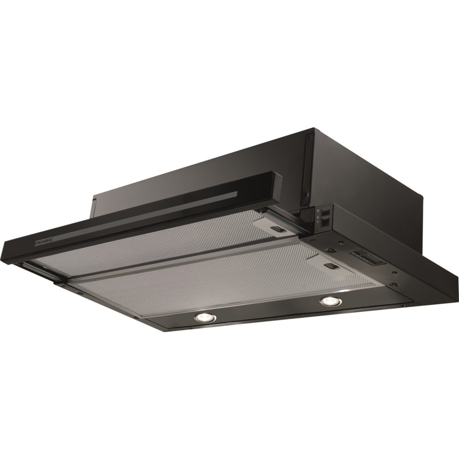 Franke FSM601BKGL 60cm Smart Pull Out Canopy Hood Black Appliances