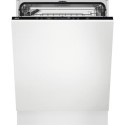 FSS53637Z AEG Series 6000 SatelliteClean Integrated Dishwasher - D-Rated, Black control panel