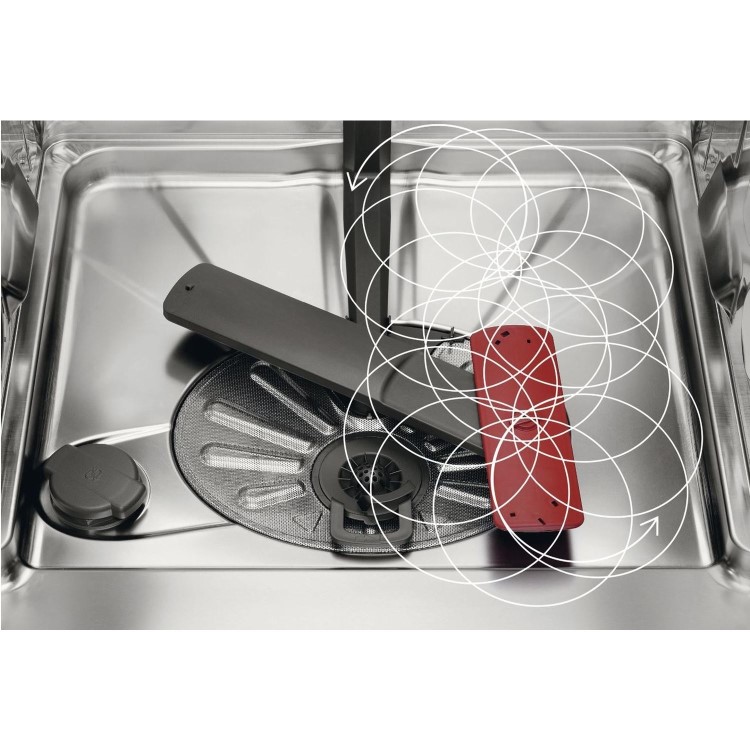 GRADE A2 - AEG FSS53907Z 14 Place Fully Integrated Dishwasher With Cutlery Tray & AirDry Tech