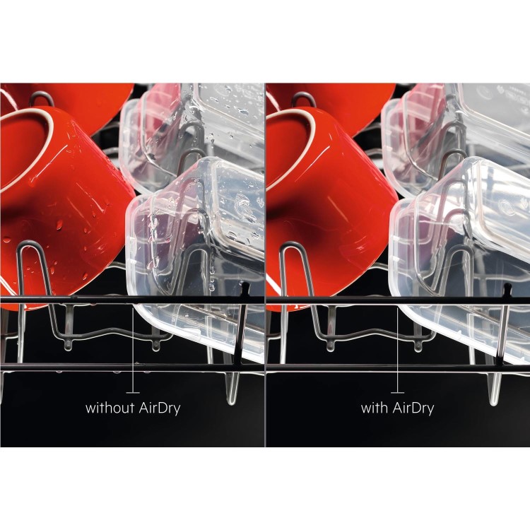 GRADE A2 - AEG FSS53907Z 14 Place Fully Integrated Dishwasher With Cutlery Tray & AirDry Tech