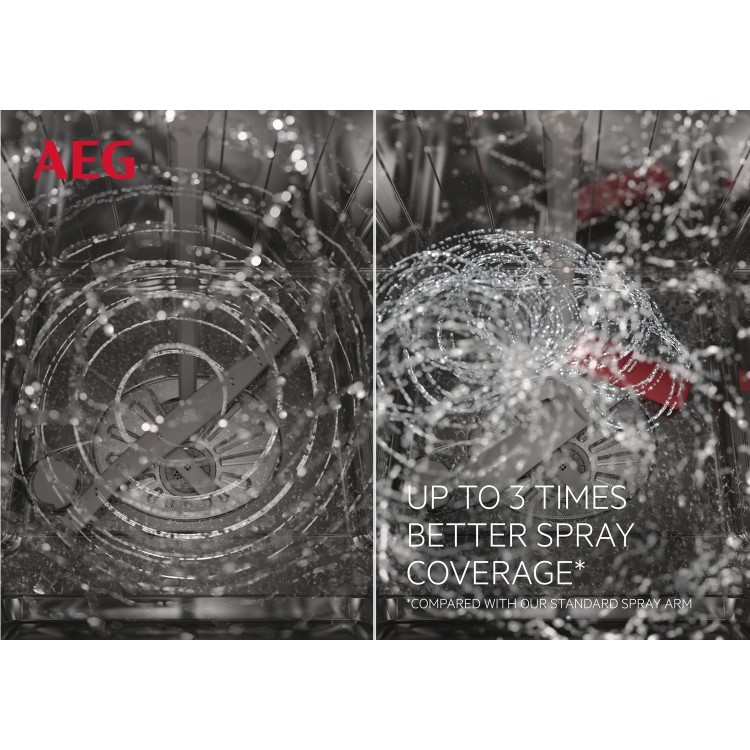 Refurbished AEG FSS53907Z 14 Place Fully Integrated Dishwasher