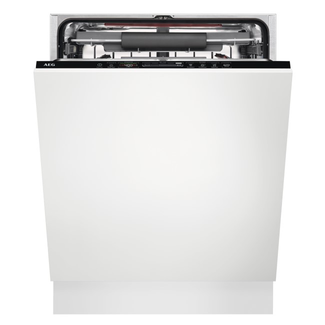 AEG FSS62737P Super Efficient 15 Place Fully Integrated Dishwasher With SatelliteClean & Cutlery Tray