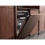 AEG ComfortLift Integrated Dishwasher - Smart Wi-Fi, A-Rated, Black control panel