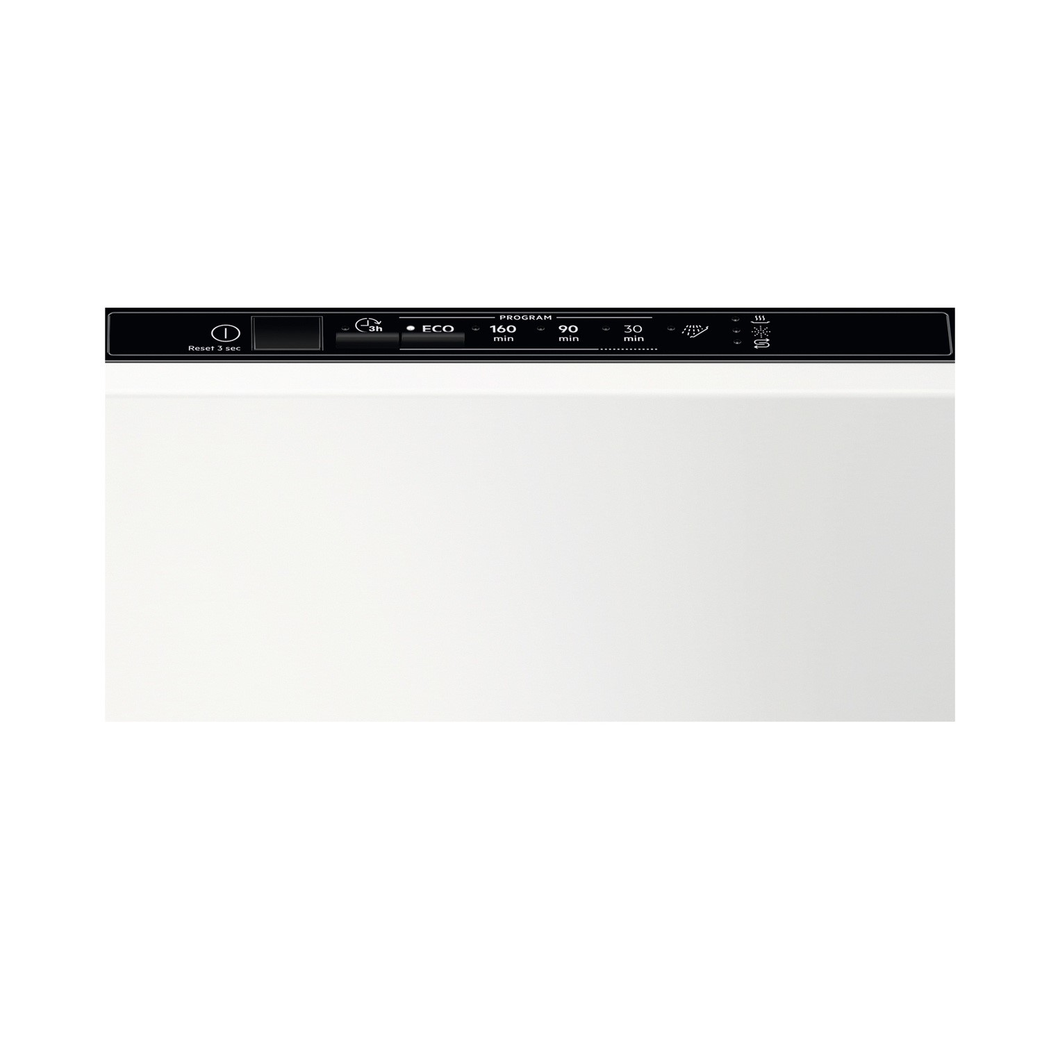AEG 5000 AirDry Integrated Slimline Dishwasher - 9 Place Settings, Quick Wash, Sliding Hinge AEG 5000 AirDry Integrated Slimline Dishwasher - 9 Place Settings, Quick Wash, Sliding Hinge
