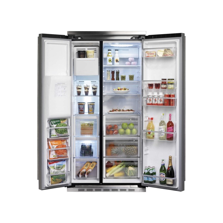 Falcon 44700 Black Side By Side Fridge Freezer with Ice & Water Dispenser