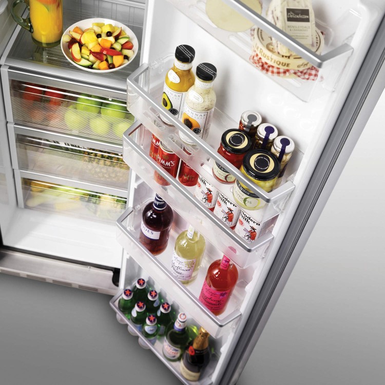 Falcon 44700 Black Side By Side Fridge Freezer with Ice & Water Dispenser