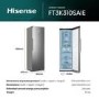 Hisense KitchenFit 312 Litre Tall Freestanding Larder Freezer - Silver