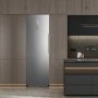 Hisense KitchenFit 312 Litre Tall Freestanding Larder Freezer - Silver