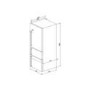 Smeg FT41BXE 74cm Fridge Freezer With 1 Door And 2 Drawers In Stainless Steel And Silver Sides