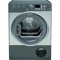Hotpoint FTCF87BGG 8kg Freestanding Sensor Condenser Tumble Dryer - Graphite