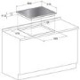 Hotpoint 60cm Gas on Glass 4 Burner Gas Hob - Black