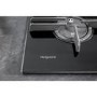 Refurbished Hotpoint FTGHG751DHBK 75cm 5 Burner Gas on Glass Gas Hob with Vertical Flame Black