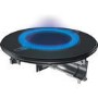 Hotpoint 75cm 5 Burner Gas on Glass Hob with Vertical Flame - Black