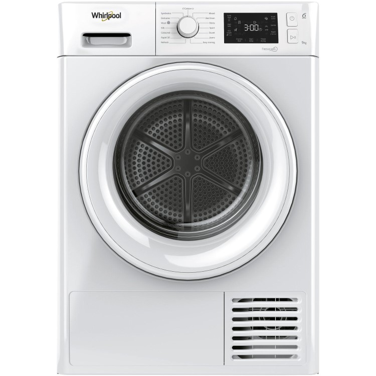Whirlpool 9kg Freestanding Heat Pump Tumble Dryer - White