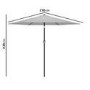 Light Grey Parasol 2.7 x 2.3m 
