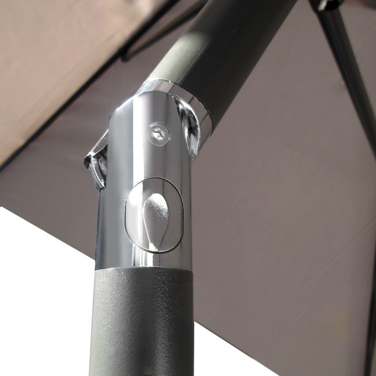 Light Grey Parasol 2.7 x 2.3m 