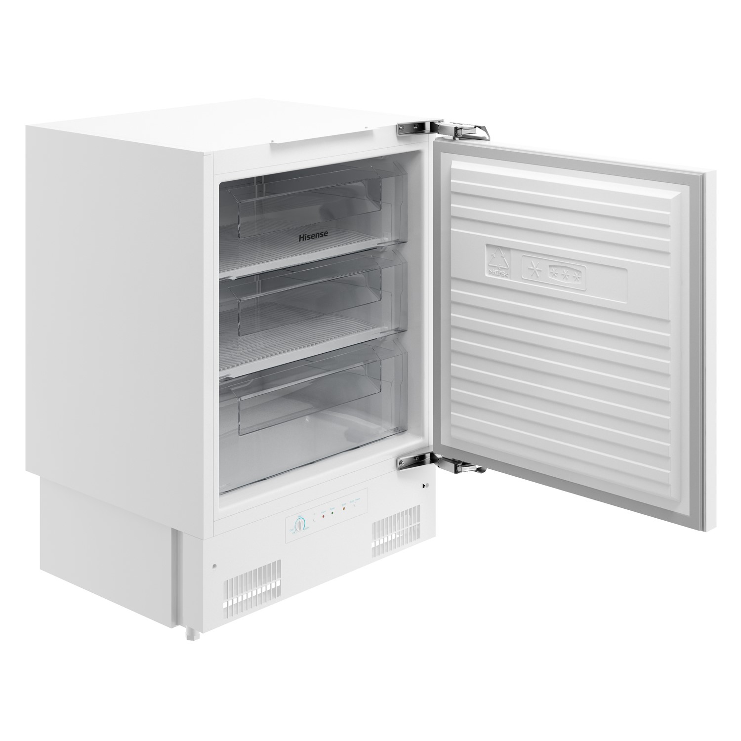 Hisense FUV126D4AW1 Integrated Under Counter Freezer White