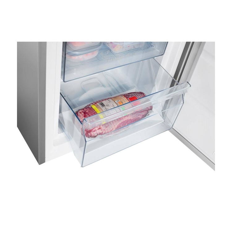 Hisense FV105D4BC21 82 Litre Freestanding Under Counter Freezer Rating 56cm Wide - Stainless Steel