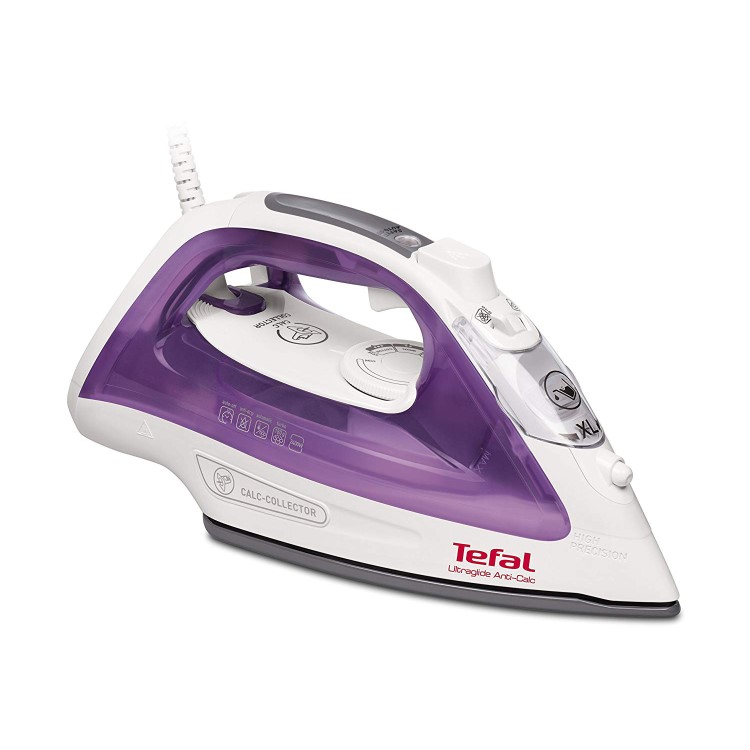 Tefal FV2663 Ultraglide Anti Scale Steam Iron - Purple & White