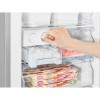 Hisense FV306N4BC11 175x60cm Upright Freestanding Frost Free Freezer -  Stainless Steel Look