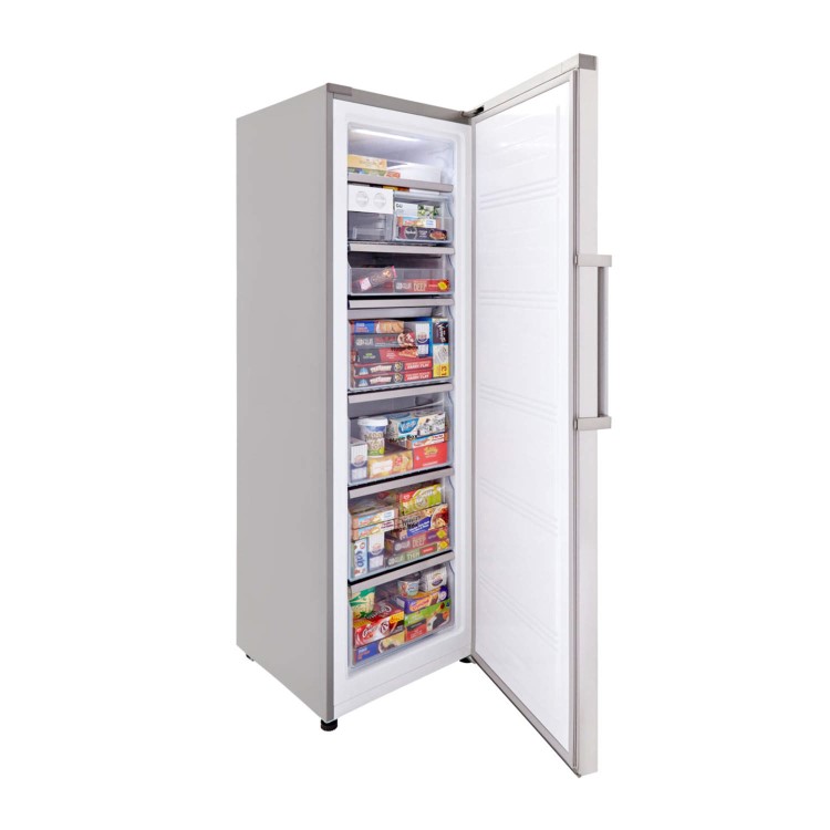 Hisense FV341N4AS1 Freestanding Upright Freezer Stainless Steel