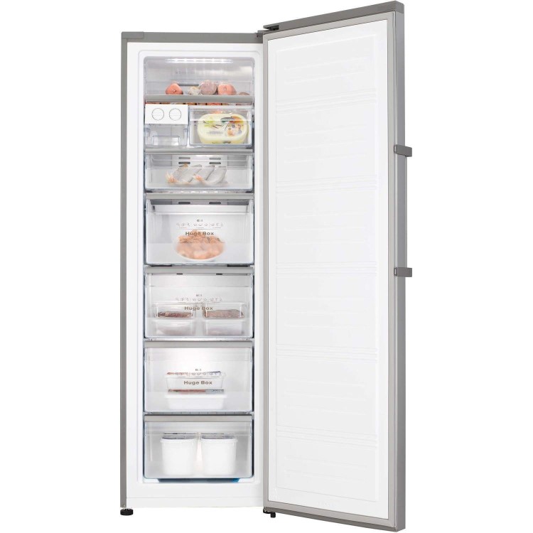 Hisense FV341N4EC1 260 Litre Tall Freestanding Freezer Stainless Steel