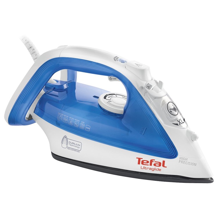 Tefal FV4040G0 Ultraglide Steam Iron White & Blue