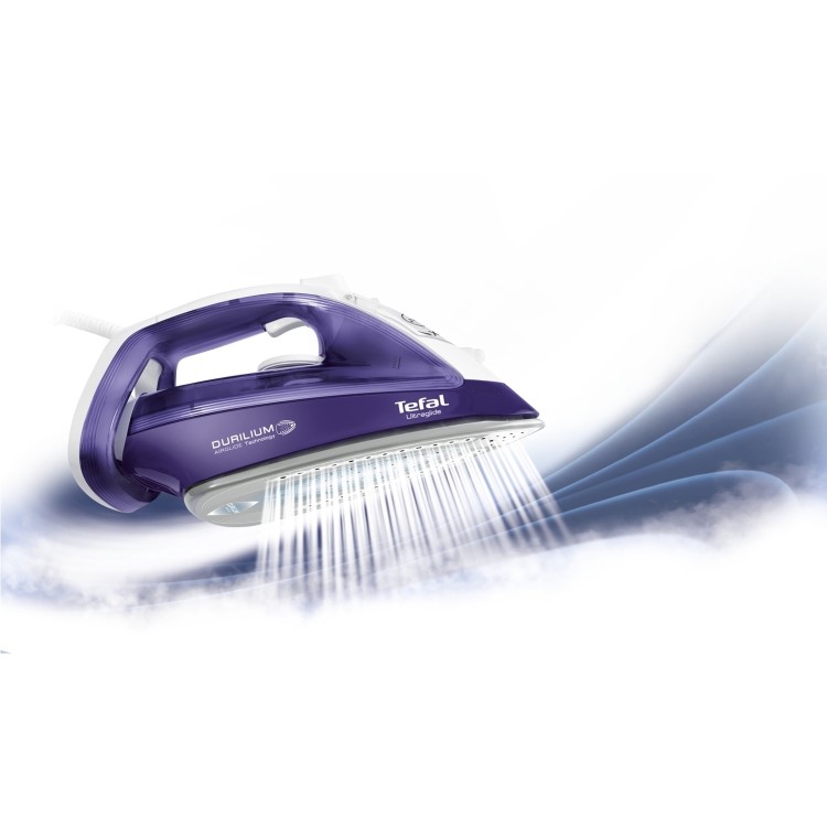 Tefal FV4092GO Ultraglide Steam Iron - White and Purple