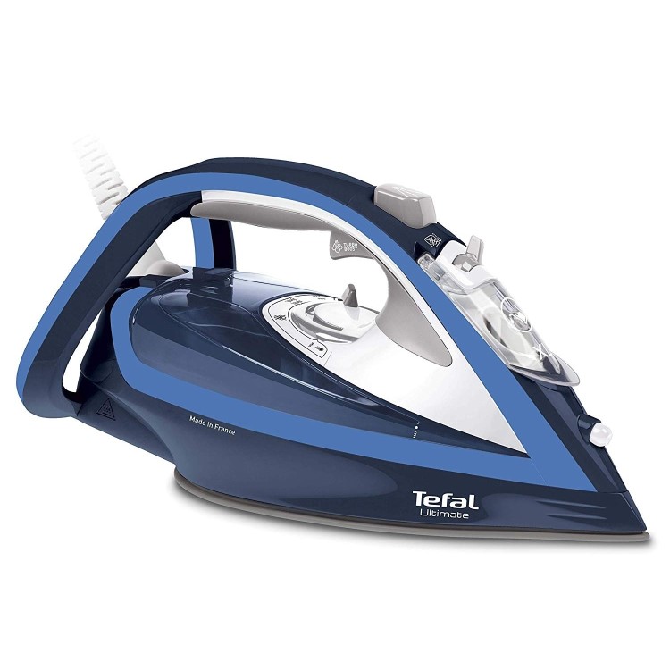 Refurbished Tefal FV5670 Turbo Pro Anti Scale Steam Iron Blue