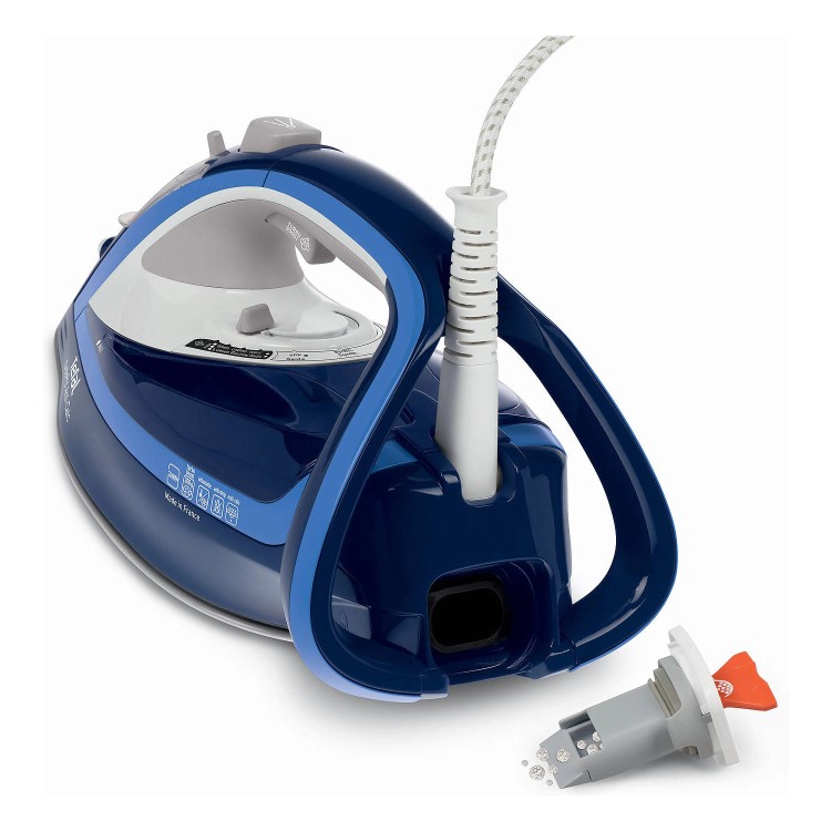 Refurbished Tefal FV5670 Turbo Pro Anti Scale Steam Iron Blue
