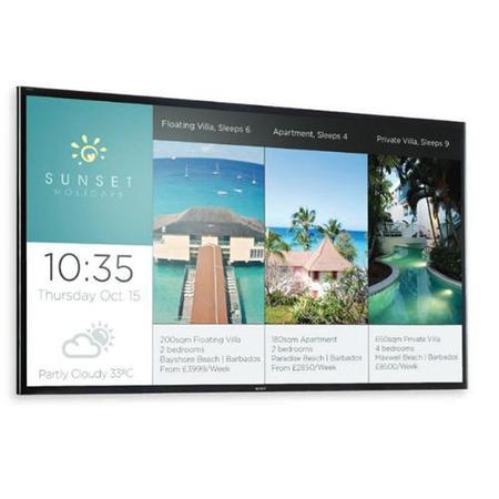 Sony FW-43X8370C - 43 in LED-backlit LCD flat panel display - 4K UHDTV