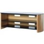 Alphason FW1100-LO/B Finewoods TV Stand for up to 50" TVs - Black 