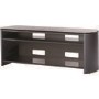 Ex Display - Alphason FW1350-BV/B Finewoods TV Stand for up to 60" TVs - Black/Oak