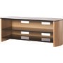 Alphason FW1350-LO/B Finewoods TV Stand for up to 60" TVs - Light Oak