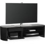 Alphason FW1350CB-BLK Finewoods Cabinet TV Stand for up to 60" TVs - Black/Oak