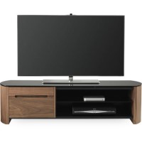 Alphason FW1350CB-W Finewoods TV Stand for up to 60" TVs - Walnut