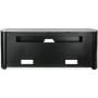 Alphason FW1350SB-BLK Finewoods Soundbar TV Stand for up to 49" TVs - Black/Oak