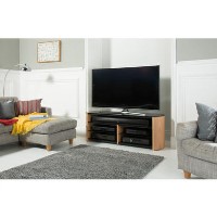 Alphason FW1350SB-LO Finewoods Soundbar TV Stand for up to 60