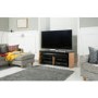 Alphason FW1350SB-LO Finewoods Soundbar TV Stand for up to 60" TVs - Light Oak 